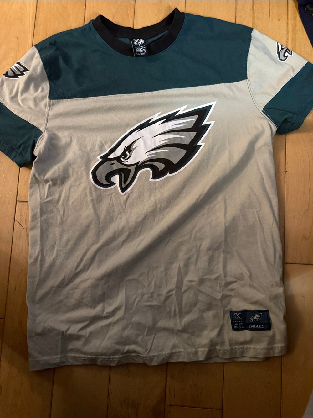 NFL Philadelphia Eagles Short-Sleeve Tee - Dark Green/Gray/Black Trim